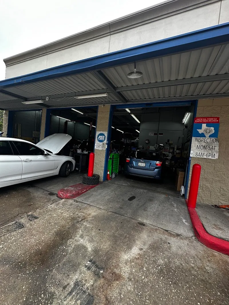 Shop front with inspection bays