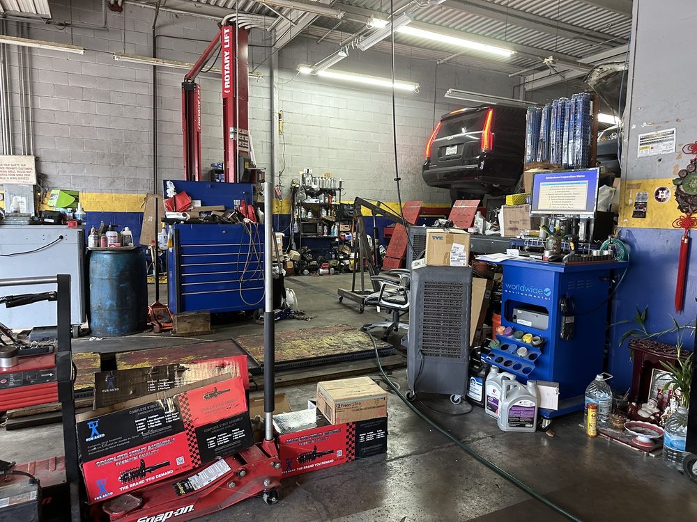 Full service garage with lifts